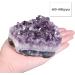 Nupuyai Natural Amethyst Druse Rough Stone - 4XL Irregular Crystal Cluster for Reiki Healing & Home Decoration - Buy Online on GoSupps.com