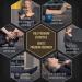 Fascia Duoball Set - 12cm & 8cm Massage Balls | Free Video Instructions & Poster | Bozera Premium Quality - Buy Online on GoSupps.com