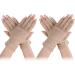 Yolev Women's Anti-UV Fingerless Gloves - Sun Protection Bicycle Riding Gloves - Summer Outdoor Cycling Gear in Khaki - Buy Online on GoSupps.com