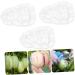 VANZACK Gardening Tools 3pcs Vegetable Fruit Ginseng Cucumber Adorable Forming Melon Gourd Garden Tools Transparent 9x8cm - Buy Online on GoSupps.com