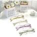 Cojwis 4 Pack Women's Reading Glasses - Stylish 1.25x HD Clear Lens with Beautiful Patterns - International Shipping Available - Buy Online on GoSupps.com