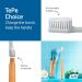 TEPE Choice Soft Toothbrush - Dental Toothbrush with 3 Replaceable Heads - Gray - Ideal for Gentle Teeth Cleaning - International Shipping Available - Buy Online on GoSupps.com
