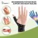 Gel Wrist and Thumb Brace - 2 Pairs | Unisex Wrist Splint for Arthritis & Carpal Tunnel Pain Relief | Flexible Silicone Thumb Brace | Black - Buy Online on GoSupps.com