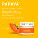 Orientana Facial Peeling for Women - Papaya & Indian Ginseng | 99.7% Natural Organic Vegan | Acne & Anti-Aging Solution for Dry & Normal Skin - 50g - Buy Online on GoSupps.com