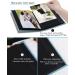Small Mini Photo Album 13x18 - 56 Photos Linen Cover Black Pages | Ideal Memory Book for Baby Wedding & Family Photos - Cyan-Blue - Buy Online on GoSupps.com