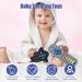 2 Pack Baby Teething Toys - Remote Control & Rocket Silicone Teether Set | BPA-Free Relief Soothing Toys for Babies 6-12 Months - Buy Online on GoSupps.com