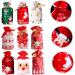 Zerodeko 150 Pcs Christmas Food Bag Santa Bag Christmas Candy Bag Christmas Bag Biscuit Plastic - Buy Online on GoSupps.com