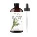 Organic Tea Tree Oil 1 oz 30 ml - 100% Natural Pure Essential Oil Skin Use Scalp Acne - Essential Oils for Aromatherapy Diffuser Humidifier