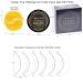 66PCS 24K Gold Under Eye Patches - Hydrogel Collagen Eye Masks for Puffy Eyes Fine Lines & Wrinkles - Reusable Anti-Aging Silicone Gel Pads - Buy Online on GoSupps.com