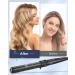 CkeyiN 32mm Hair Curling Wand - Professional Ceramic Barrel Curling Iron - Buy Online on GoSupps.com