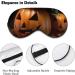 Halloween Pumpkin Sleep Eye Mask - Elastic Strap for Men and Women - Perfect for Sleep, Travel, and Naps - Buy Online on GoSupps.com