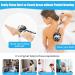 VANZAVANZU Loofah Sponge Set - Exfoliating Shower Puff with Anti-Slip Handle - Black - Buy Online on GoSupps.com