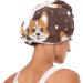 Cartoon Corgi Dog Face Hair Towel 2 Pack - Super Absorbent Quick Dry Hair Turbans for Women & Girls | Ideal Hair Drying Solution - Buy Online on GoSupps.com