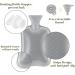Premium 2L Heat Bottle with Removable Plush Covers - Natural Rubber Hot Therapy Hand Warmers (1 Pack) - Buy Online on GoSupps.com