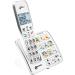 Geemarc Amplidect 595 Photo Twin Cordless Home Phone Set for Seniors - SOS Function, Large Buttons - Hearing Aid Compatible - UK - Buy Online on GoSupps.com