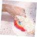PLAFOPE 1pc Rainbow Bath Ball Body Scrub Sponge Bath Sponges for Cleaning Supply Tub for Newborn Mesh Shower Ball Body Wash Bath Rinser Soft Bath Sponges Wash Puff - Buy Online on GoSupps.com