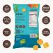 BIENA Sea Salt Chickpea Veggie Crisps (4 pack) - Gluten Free, Dairy Free, Plant-based | 4oz - Buy Online on GoSupps.com