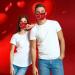 Windproof Activated Carbon mask Valentines Day Baby Cat Holding Heart Shaped Baloons Romantic Love Themed Illustration Vermilion Black Facial decorations for adults - Buy Online on GoSupps.com