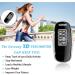 Gzvxuny 3D Pedometer with Clip and Strap, Simple Walking Step Counter, USB Rechargeable Accurate Step Counter, Daily Target Monitor, Exercise Time Black - Buy Online on GoSupps.com