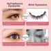 2023 Reusable Self Adhesive Eyelashes Set - Easy to Apply, Natural Look, Waterproof False Lashes with Curler and Brush - No Glue or Eyeliner Needed - for Women - Buy Online on GoSupps.com