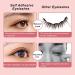 2023 Reusable Self-Adhesive Eyelashes - No Glue Needed Easy Application Natural Look Waterproof False Lashes with Curler & Brush - 2 Pairs - Buy Online on GoSupps.com