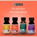 De La Cruz Merthiolate Tincture Antiseptic - 3 Bottles x 1 Fl Oz - Mercury-Free Formula for Minor Cuts, Scrapes, and Burns - Buy Online on GoSupps.com