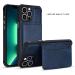 BRART Wallet Case for iPhone 13 Pro Max/13 Pro/13 with Credit Card Holder Premium Leather Magnetic Clasp Kickstand Shockproof Back Cover (Color : Blue Size : 13 6.1") 13 6.1" Blue - Buy Online on GoSupps.com