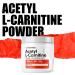 Bucked Up Acetyl L-Carnitine 1000mg Powder Essentials (150 Servings 150g per Container) - Buy Online on GoSupps.com