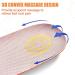 Memory Foam Insoles for Men and Women - Smosun Cushioned Shock Absorption Inserts - Relieve Foot Pain & Plantar Fasciitis - L (Men 9-10 / Women 10-11) - Buy Online on GoSupps.com