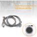 Cenipar 6ft Premium Stainless Steel Washing Machine Hoses (2 Pack) - 90 Degree Elbow, Burst Proof, Red & Blue Striped - Water Inlet Supply Lines - Buy Online on GoSupps.com
