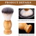 Handmade Wooden Handle Razor Brush for Men | Professional Shaving Tools | 7-Piece Men's Grooming Set - Buy Online on GoSupps.com