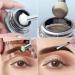 ALLROSE Eyebrow Stamp & Stencil Kit - Perfect Bushy Brows, 20 Stencils, Waterproof Brown Brow Trio - Buy Online on GoSupps.com