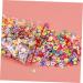 Housoutil 4000pcs Sticker Diy Decorations Nail Art Nail Decorations Clay Tablets Polish Pactch 3d Face Manicure Tools - Buy Online on GoSupps.com
