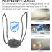Healeved Nose Warmer - Cotton Plaid Cold Nose Cover Mask for Winter | Anti-Dust & Snow Protection for Men & Women | Outdoor Activities & Games - Buy Online on GoSupps.com