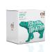 Oi Girl Organic Cotton Pads Box of 10 Night Pads Ultra-Thin and Winged Individually-Wrapped
