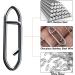 Dr.Fish Stainless Steel Fishing Power Clips - 25LB Micro Quick Snap Connectors 20 Pack - Buy Online on GoSupps.com