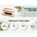 ALL IN Waxed Charcoal Dental Floss - Refillable Holder Mint Flavor Plant-Based PFAS-Free Effective Plaque Removal - 32 yd - Buy Online on GoSupps.com