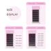 6D Premade Fan W Shape Eyelash Extensions - 0.07 D Curl 8-15mm Mix | Professional Self Fanning False Lashes for Makeup Supplies - Buy Online on GoSupps.com