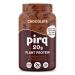 Pirq Dairy Free Protein Powder with 20g Protein Plant Based 2B CFU Probiotics 25 Superfoods Greens and Fruits Vegan 0g Sugar (14 Servings) (Chocolate)