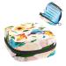 GIAPB Period Bag Sanitary Napkin Storage Bag Period Pouch Travel Makeup Bag Bird Sunflower Flowers Color1690