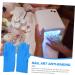 HONMEET 1 Pair Nail Gloves UV Protection Glove Fingerless Anti Glove Nail Dryer Anti Glove Hand Gloves for Protection Nails Tools Skin Care Glove Mittens Nail Art Tools Gel Elastic Spandex 20X8X0.4CM - Buy Online on GoSupps.com