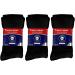 Diabetic Over The Calf Black Cotton Socks - 6 Pairs (Size 10-12) for Men - Buy Online on GoSupps.com