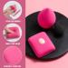 BS-MALL Foundation Makeup Brush Set | 3 Makeup Sponge Blenders | Silver & Pink | International Shipping - Buy Online on GoSupps.com