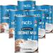 Roots Circle Unsweetened USDA Organic Coconut Milk 6 Pack of 13.5oz Cans | Dairy-Free For Coffee Creamer, Soups Curries Smoothies & Ice Cream | Gluten-Free Kosher Vegan | Kosher for Passover Kitniyot 13.5 Fl Oz (Pack of 6)
