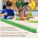 Coopay 47cm Green Knitting Loom Kit for Beginners - Rectangle Looms for Blanket, Scarf, and Shawl Crochet - Includes Hook, Needles, and Sparse Pegs - Buy Online on GoSupps.com