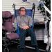 Invacare Full Body Sling with Commode Opening - Medium, Polyester, R114 Binding Purple - Buy Online on GoSupps.com