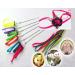 Harness for Ferret Baby Rabbit Hamster Rat Mouse Leash Lead with bell (Green)