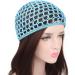 Qianmome Women Soft Rayon Snood Hat Hair Net Crocheted Cap - White (2pcs) - Buy Online on GoSupps.com