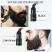 Beard Dye for Men Beard Filling Stick Repair Scatters Waterproof with Brush Moustache Enhancer Fill Pen for Men Black - Buy Online on GoSupps.com