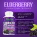 Parker Naturals Organic Elderberry Capsules & Glowing Skin Supplement Bundle, 120 Caps Elderberry with Vitamin C & Zinc and Glutathione & Hyaluronic Acid Supplements - Buy Online on GoSupps.com